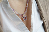 Rose Amethyst Necklace