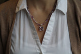 Rose Amethyst Necklace