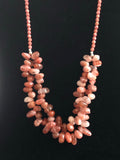 25” Red Botswana Agate Necklace